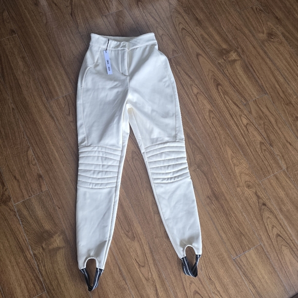 Asos 4505 Cream Ski Pants - Picture 1 of 11